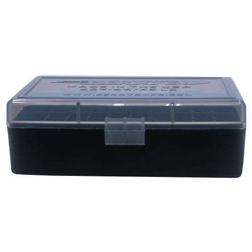 Misc. Accessories Berrys Mfg Ready Series 407 - .44 Cal. 50rd Smoke/Black ammo box